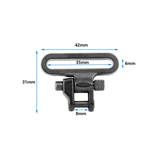1.25" QD Sling Swivel TW-MRB42