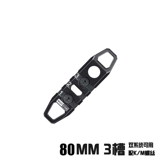 MGPCQB KEYMOD & MLOK RAIL 3 SLOT TW-KMM03