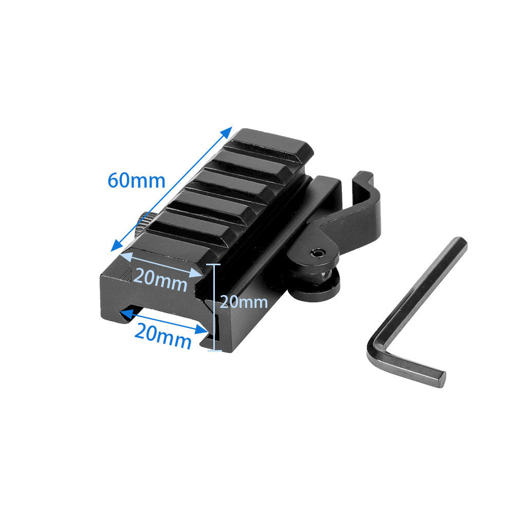 20 to 20mm 5 Slots Rail TW-LSM608