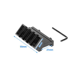 20mm 45° RTS 4 Slots Side Rail TW-LSM33