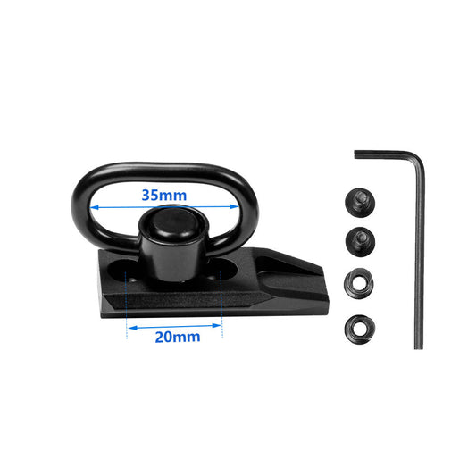 KEYMOD QD Sling Swivel Mount TW-MRB53