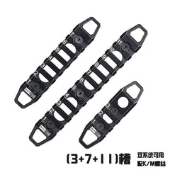 MGPCQB KEYMOD ; MLOK RAIL 3+7+11 SLOTS TW-KMMS3