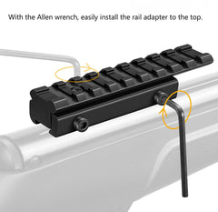 11 to 20mm 9 Slots Rail TW-LSM212