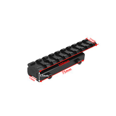 11 to 20mm 9 Slots Rail TW-LSM212
