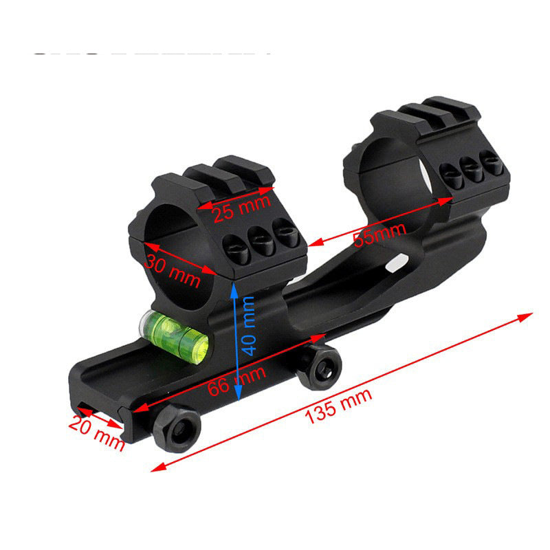 25.4/30mm Bubble Level Dual Rings Scope Mount TW-BL533