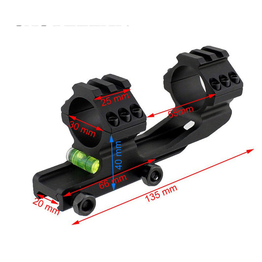 25.4/30mm Bubble Level Dual Rings Scope Mount TW-BL533