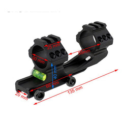 25.4/30mm Bubble Level Dual Rings Scope Mount TW-BL533